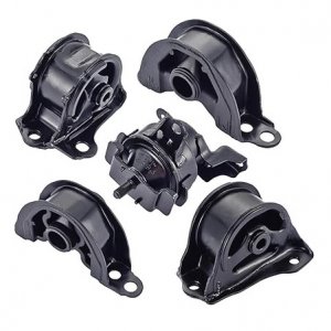 ENA Engine Motor Transmission Mount Set of 5 Compatible with Honda 1996 1997 1998 1999 2000 Civic 1.6L Front Rear Replacement for A6520 A6502 A6556 A6506 A6526