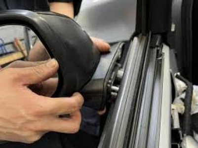 Side Mirror Assembly - Left -Accent Unit