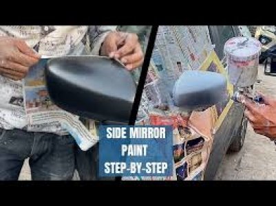 Repaint Side Mirror Assembly