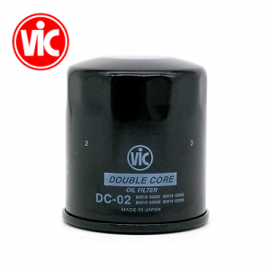 VIC Double Core Oil Filter DC-02 DC02 Replaces C-114 C114, C-111 C111 for Toyota Landcruiser, Fortuner, Hiace Hi-Ace, Hilux Hi-Lux, Innova, Revo