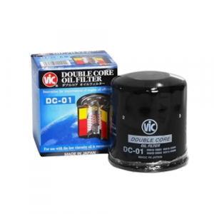 VIC Double Core Oil Filter DC-01 DC01 Replaces C-110 C110, C-113 C113 for Toyota Corolla, Echo, Rav4, Vios, Alphard, Camry, Previa