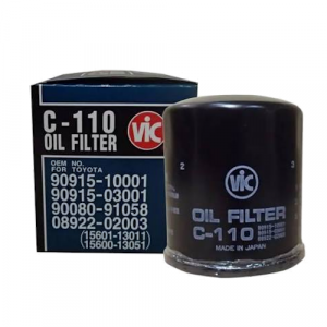 VIC Oil Filter C-110 C110 for Toyota Wigo, Vios, Avanza, Altis, Rush, Yaris, Rav4, Echo