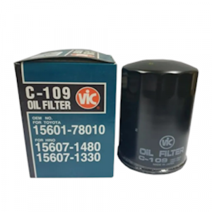 VIC Oil Filter C-109 C109 for Toyota Dyna 1400 Hino, FC Series, Bus AB/RB, Kia Carnival, Besta