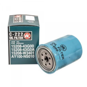 VIC Oil Filter C-222 C222 for Nissan Safari Patrol TD42, Frontier 2.7/Terrano TD27, Terrano 2.3 QD32, Ultra PickUp SD23
