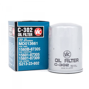 VIC Oil Filter C-302 C302 for Nissan Sentra LEC B12/B13/B14/GA16DE, Vanette C302J
