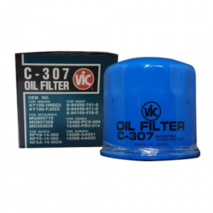 VIC Oil Filter C-307 C307 for Mitsubishi Galant, Pajero, Isuzu Trooper, Kia Carens, Sedona, Sportage, Sorento, Soul, Rio, Besta, Honda Civic, Accord, CRV, HRV