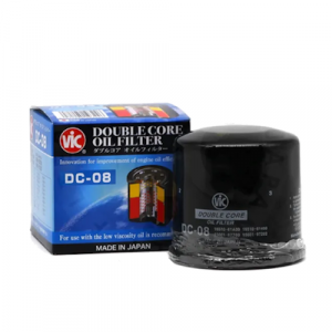 VIC Double Core Oil Filter DC-08 DC08 for Toyota Avanza, Suzuki, Daihatsu – Replaces C-932/C-933