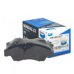 Bendix DB1262 GCT General CT Front Brake Pads for Honda City 2003-2008, Jazz 2003-2008, Brio 2014-2017, Civic 1.5/1.6 1993-2001
