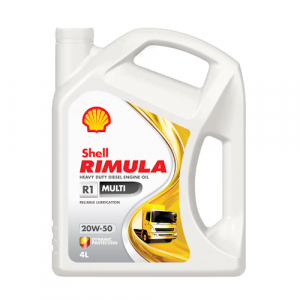 Shell Rimula R1 Diesel 20W-40 20W40 Conventional Engine Oil 4 Liter
