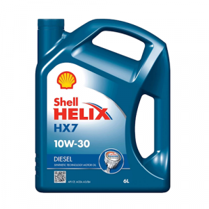 Shell Helix HX7 Diesel 10W-30 10W30 Semi-Synthetic Engine Oil 6 Liter
