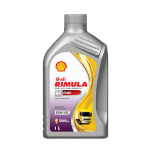 Shell Rimula R4 Plus 15W-40 15W40 Heavy-Duty Diesel Engine Oil 1 Liter