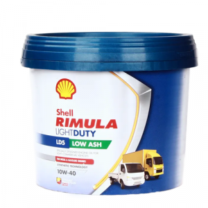 Shell Rimula Light Duty LD5 Low Ash 10W-40 10W40 Synthetic-Based Diesel Engine Oil 7.5 Liters