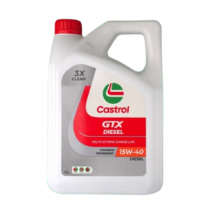 Castrol GTX Diesel 15W-40 15W40 Synthetic Technology Diesel Engine Oil 4 Liter