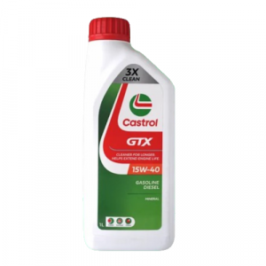 Castrol GTX Diesel 15W-40 15W40 Mineral Engine Oil 1 Liter