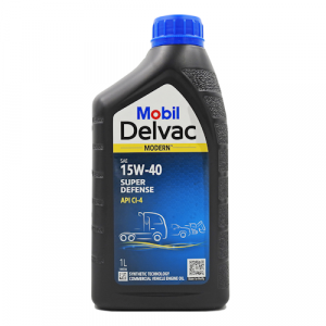 Mobil Delvac Modern Super Defense 15W-40 15W40 CI-4 Synthetic Technology Diesel Engine Oil 1 Liter