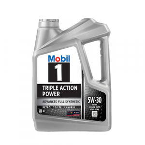 Mobil 1 Triple Action Power 5W-30 5W30 Fully Synthetic Engine Oil 4 Liter