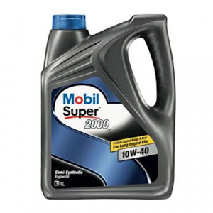 Mobil Super 2000 X2 10W-40 10W40 Synthetic Technology Engine Oil 4 Liter