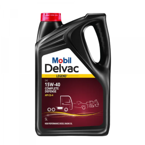 Mobil Delvac Legend 15W-40 15W40 Complete Defense High Performance Diesel Engine Oil 5 Liter