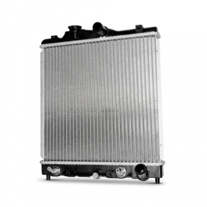 Evercool 2-Row Plastic Aluminum Radiator for Honda Civic Automatic AT 1991-2000 ESi LXi VTi
