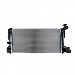 Evercool 2-Row Plastic Aluminum Radiator for Toyota Corolla Altis Automatic AT 2008-2018 10th/10.5th/11th Gen