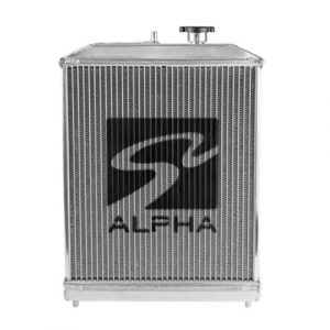 Skunk2 Alpha Series Dual-Core All-Aluminum Radiator for Honda Civic Manual 1992-2000