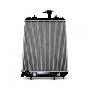 Evercool 1-Row Plastic Aluminum Radiator for Toyota Wigo Automatic AT 2014-2017